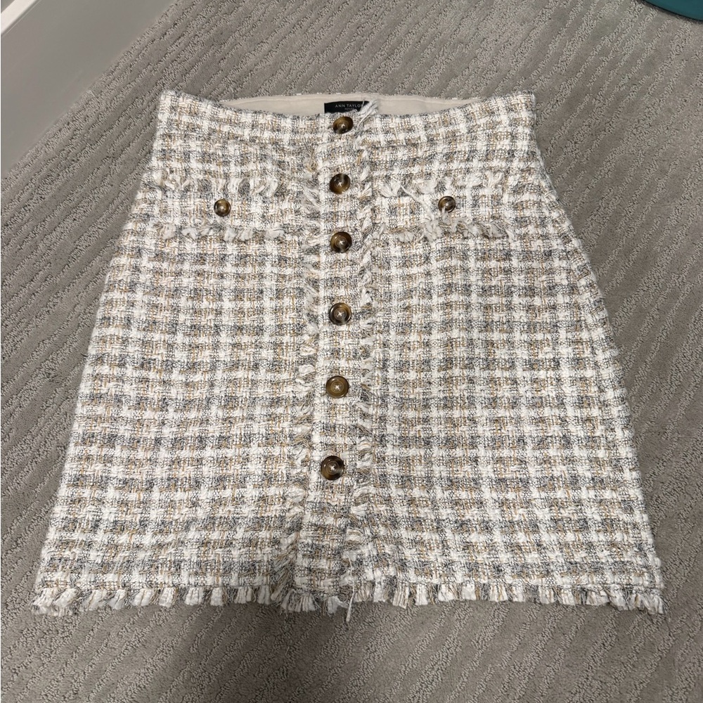 Ann Taylor NWT Tweed Skirt